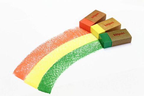 كيت باس اقلام تلوين كبيرة من 12 لون - اقلام تلوين ساطعة وجريئة لأي سطح تقريبًا بما في ذلك الورق والزجاج والمرايا in Kuwait