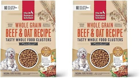 The Honest Kitchen Whole Food Clusters Whole Grain Beef & Oat Dry Dog Food, 1 lb Bag in Kuwait