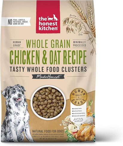 The Honest Kitchen Whole Food Clusters Whole Grain Beef & Oat Dry Dog Food, 1 lb Bag in Kuwait