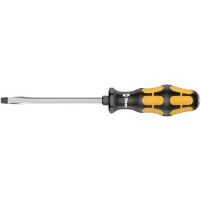 Wera 05018268001 Kraftform Plus 932 A Slotted Screwdriver, 9mm Head, 6" Blade Length