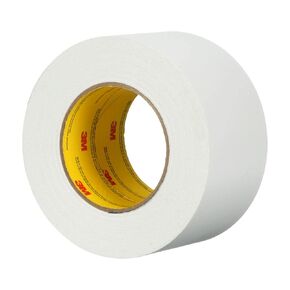 3M Venture Tape Vinyl Seaming Tape 460V, White Color, Embossed, Resists Lifting, Cold Weather Adhesion, 2.83 in x 50 yd