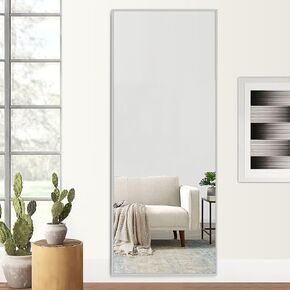 NeuType 64"x21" Mirror Full Length Body Mirror Wall Mirror Floor Mirror Full Body Mirror Bathroom Mirror Large Mirror Long Mirror Floor Length Mirror Silver Mirrors for Wall