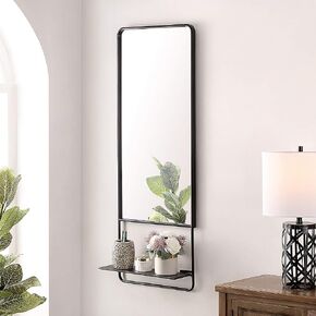 Safavieh Trinsy 22-inch Rectangle Wall Mirror with Shelf