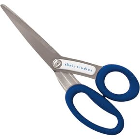 Tonic Studios Left Handed Scissors - All Purpose Heavy Duty Snips with Titanium Coating - Lefty Craft Tool for Fabric, Cardstock, and Vinyl - 8.5 Inch Shears