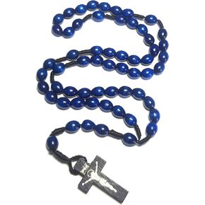 Holy Relic Rosary Touched to relics St Charbel Makhlouf St Anthony of Padua & St Jose Sanchez Rio patrons lost items Mexican Cristero emigrant immigrant freedom America Mothers Day (Purple)