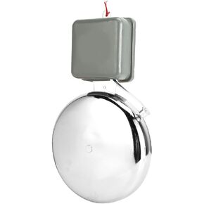 8in Electric Bell Electric Time Bell Bell Alarm Bell Electric Alarm Bell Supply For School Factory Household Sensors and Alarms
