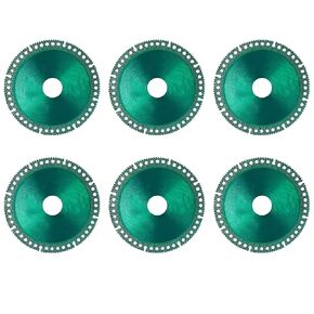 6Pcs Indestructible Disc for Grinder, 4" X 1/25" X 4/5"Diamond Cutting Wheels for Smooth Cutting,Indestructible Disc 2.0 - Cut Everything in Seconds