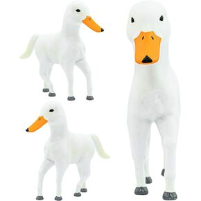 Randimals Duck Face Horse Figurine Toy 5", Premium Hard Rubber Animal Action Figure Toy, Hybrid Friend Encourages Adventure & Imagination