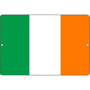 Rogue River Tactical Irish Flag Metal Tin Sign Wall Decor Man Cave Bar Ireland