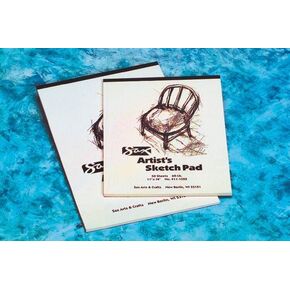 Sax - 453695 Artists Sketch Pad, White, 14" L x 11" W (Sheet of 50)