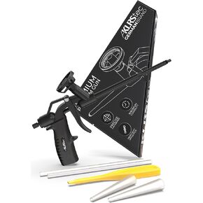 KLRStec Premium PU foam gun Teflon coated (PTFE) - professional construction foam gun for gun foam/construction foam