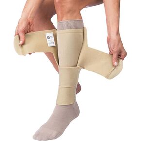 4000 Legpiece, BSN FarrowMed, Compression Leg Wrap (Reg-Small, Black)