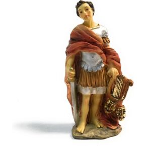 4" Statue with Prayer Card St. Genesius
