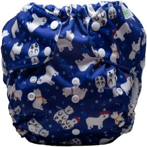Kijani Baby XL Cloth Diaper Cover For Big Kids 30-70 Pounds (Royal Blue)