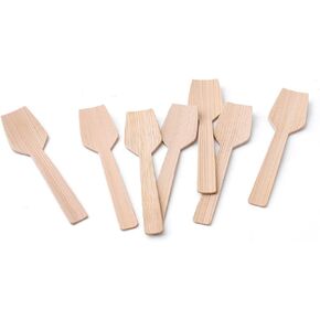 Bamboo Utensils | 200PK Mini-Bamboo Forks 3.54" Disposable Small 100% Biodegradable Compostable Cutlery Set Eco Friendly Renewable Natural Disposable Bamboo Fork