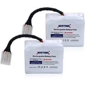 NASTIMA Upgrade 7.2V 5200mAh Li-ion Battery Replacement Compatible with Neato XV11 XV12 XV14 XV15 XV21 XV25, XV Essential, XV Signature, XV Signature Pro Robotic Vacuum Cleaner