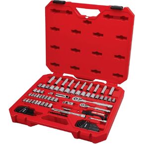 CRAFTSMAN Mechanics Tool Set, 83 Piece Hand Tool and Socket Set SAE/Metric (CMMT12121)