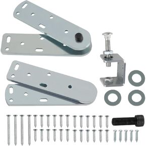 Tuningsworld Hidden Bookcase Door Secret Door Pivot Hinge Kit for Max 500 lb Heavy Duty Hidden Secret Doors (H-KIT)