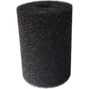 Qzbhct 2 Pack Foam Filter Sponges for Canister Filters and Aquaclear 70/110 Filters X-Large Overflow Filter Box Intake Round Pre-Filter 5.91" x 4.13"
