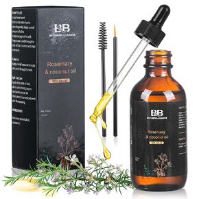 Buybrilliance Rosemary Oil for Hair Growth Kit Rosemary Oil for Hair Strengthening Nourishing Dry Scalp Treatment & Improve Blood Circulation Hair Oil