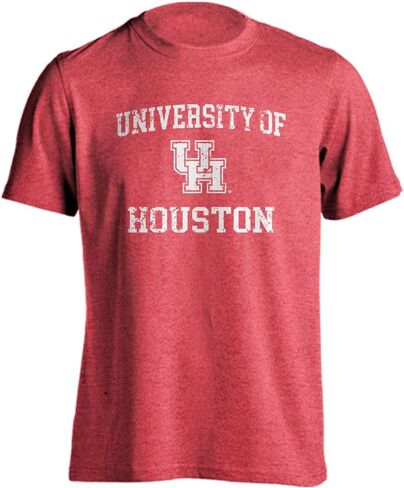 Houston Cougars Distressed Retro Logo T-Shirt in Saudi Arabia