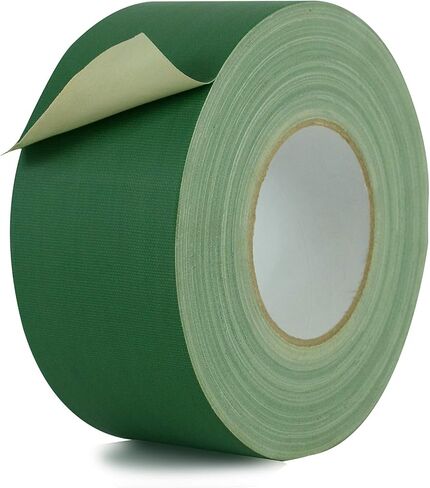 MAT Gaffer Tape Olive Drab Low Gloss Finish Film, 3 inch x 60 Yards, Residue Free, Non Reflective, Secure Cords to Stages, Great for Concerts or Trade Shows, Weddings, & Floor Marking in Saudi Arabia