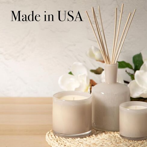 LAFCO New York Reed Diffuser Refill, Amber Black Vanilla - 8.4 oz - Up to 4-Month Fragrance Life - Includes Natural Wood Reeds - Free of Dyes & Propellants - Made in The USA in Saudi Arabia