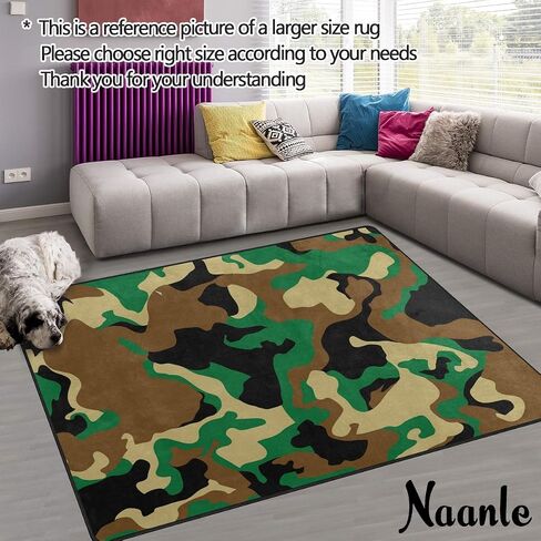 Naanle Ocean Beach Theme Area Rug 5'x7', Sea Waves Polyester Area Rug Mat for Living Dining Dorm Room Bedroom Home Decorative in Saudi Arabia