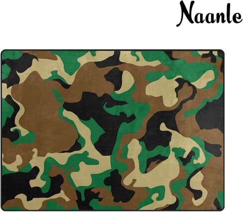 Naanle Ocean Beach Theme Area Rug 5'x7', Sea Waves Polyester Area Rug Mat for Living Dining Dorm Room Bedroom Home Decorative in Saudi Arabia