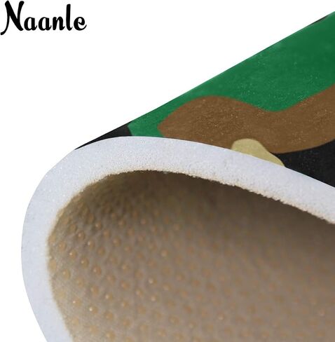 Naanle Ocean Beach Theme Area Rug 5'x7', Sea Waves Polyester Area Rug Mat for Living Dining Dorm Room Bedroom Home Decorative in Saudi Arabia