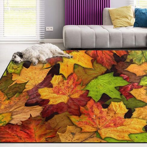 Naanle Ocean Beach Theme Area Rug 5'x7', Sea Waves Polyester Area Rug Mat for Living Dining Dorm Room Bedroom Home Decorative in Saudi Arabia