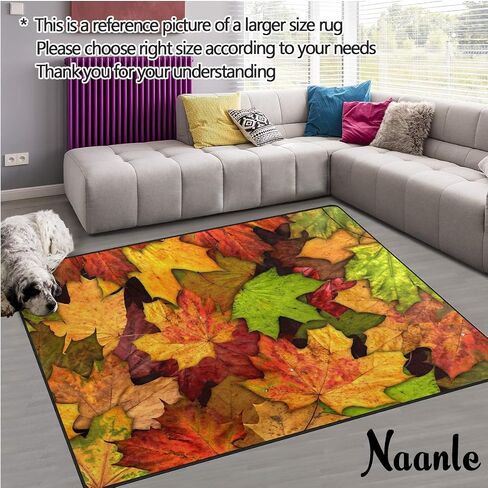 Naanle Ocean Beach Theme Area Rug 5'x7', Sea Waves Polyester Area Rug Mat for Living Dining Dorm Room Bedroom Home Decorative in Saudi Arabia