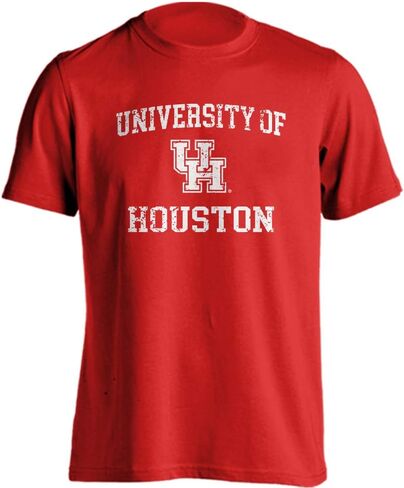 Houston Cougars Distressed Retro Logo T-Shirt in Saudi Arabia