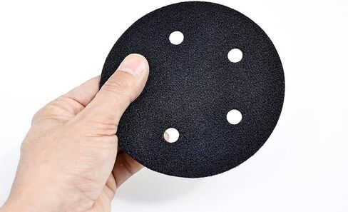 عبوتان من وسادة الصنفرة الفاخرة ذات الخطاف والحلقة مقاس 5 بوصات و5 فتحات لآلات الصنفرة المدارية العشوائية، تعمل بشكل ملحوظ على إطالة عمر وسادة الدعم، وواقي وسادة الصنفرة متعددة الفتحات in Kuwait