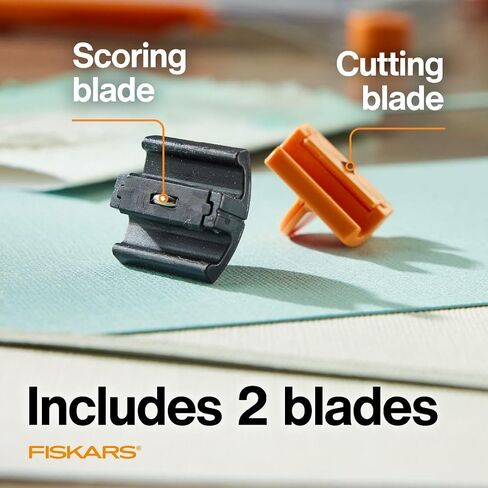 Fiskars 157400-1001 Titanium TripleTrack High Profile Cutting Replacement Blades , Orange in Saudi Arabia