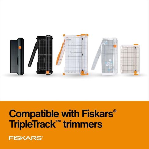 Fiskars 157400-1001 Titanium TripleTrack High Profile Cutting Replacement Blades , Orange in Saudi Arabia