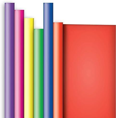 JILLSON & ROBERTS 6 Roll-Count All-Occasion Solid Color Gift Wrap Available in 10 Different Assortments, Painted Desert in Kuwait
