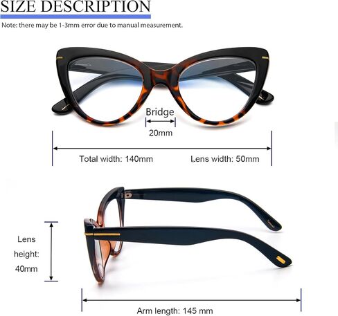 MMOWW Cat Eye Reading Glasses Fashion Cute Reader for Women in Saudi Arabia