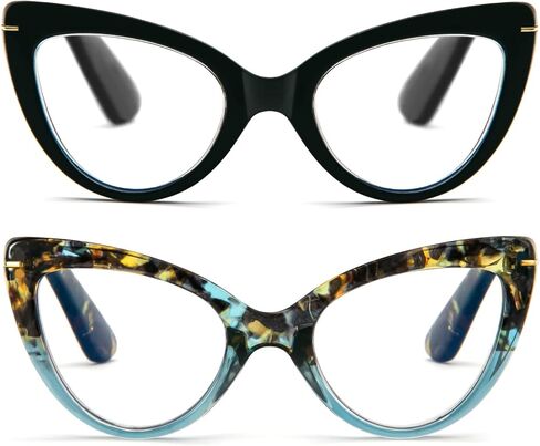 MMOWW Cat Eye Reading Glasses Fashion Cute Reader for Women in Saudi Arabia