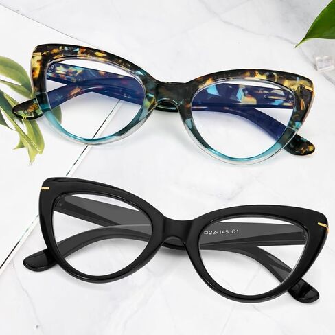 MMOWW Cat Eye Reading Glasses Fashion Cute Reader for Women in Saudi Arabia
