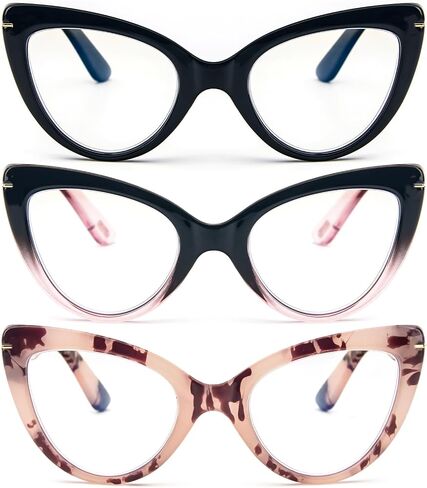 MMOWW Cat Eye Reading Glasses Fashion Cute Reader for Women in Saudi Arabia