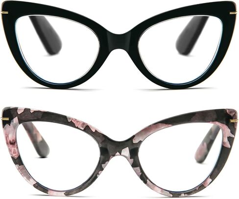 MMOWW Cat Eye Reading Glasses Fashion Cute Reader for Women in Saudi Arabia