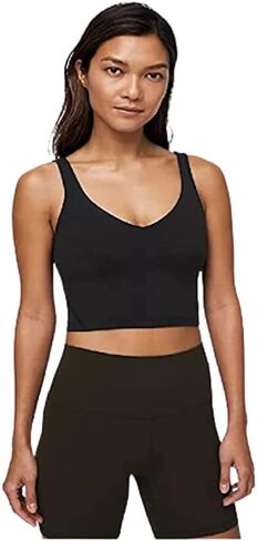 بلوزة Lululemon Athletica Lululemon Align بدون أكمام (مقاس 4، أسود) in Kuwait