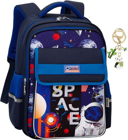 Kids Backpack Boys, Backpacks for School Ages 6-8 with Keychains for Travel Daypack Mochilas Escolares Para Niños (School Bag Blue) in Saudi Arabia