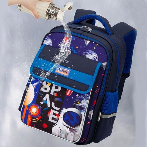 Kids Backpack Boys, Backpacks for School Ages 6-8 with Keychains for Travel Daypack Mochilas Escolares Para Niños (School Bag Blue) in Saudi Arabia
