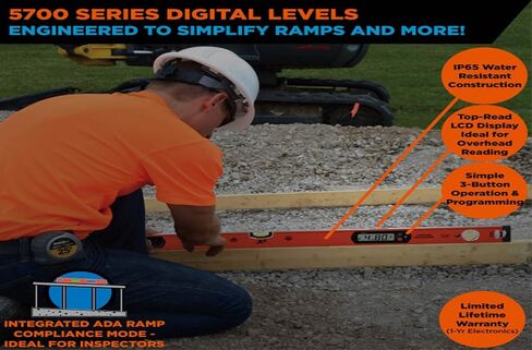 Johnson Level & Tool 5700-4800D JLX Programmable Digital Level, 48", Orange, 1 Level in Saudi Arabia