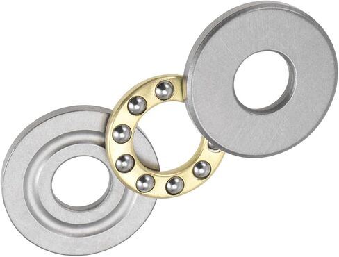 2pcs F8-22M Thrust Ball Bearing - [8mm x 22mm x 7mm] Chrome Steel Miniature Thrust Bearing with Washer for Machine Tool Use in Saudi Arabia