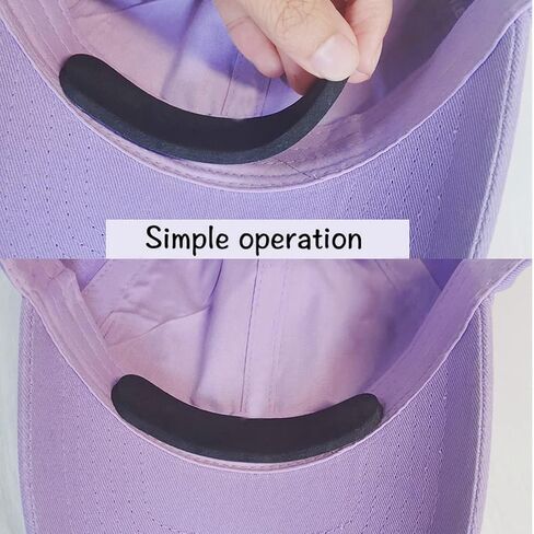 30 قطعة من حجم القبعة، شريط تقليل الرغوة لعصابة رأس القبعات (أسود وأبيض) in Kuwait