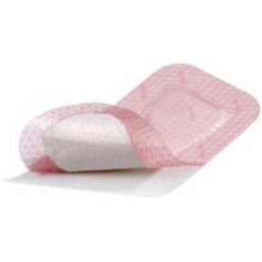 Thin Silicone Foam Dressing Allevyn Gentle Border Lite 2 X 2 Inch Square Adhesive with Border Sterile, Quantity : 60 per Case