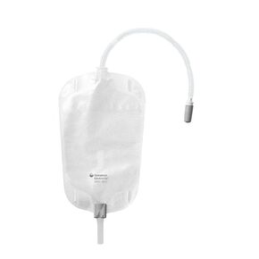 Security Leg Bag, Non-Sterile, Anti-Kink Tubing, Small 9.4 x 14.2 x 4.7 Inch 21026 (Box of 10)